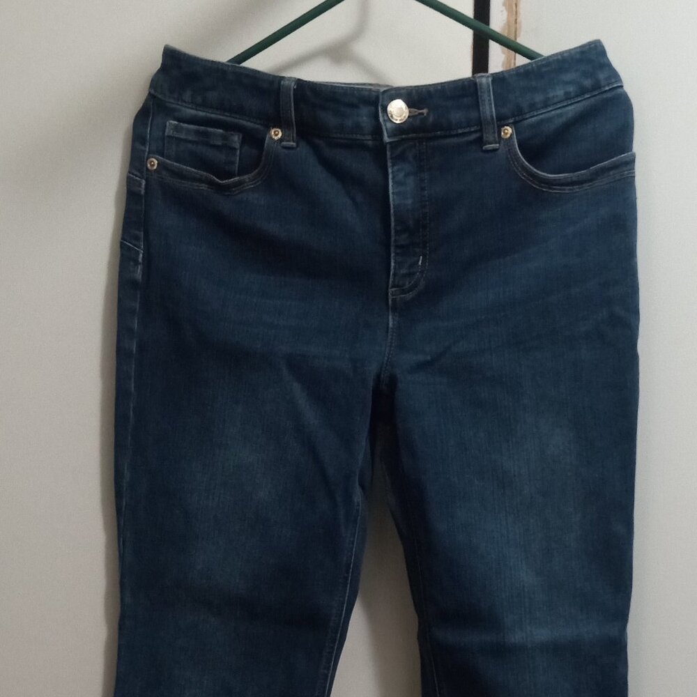 Chico's So Lifting jeans, blue, size 0.5 reg (=6)